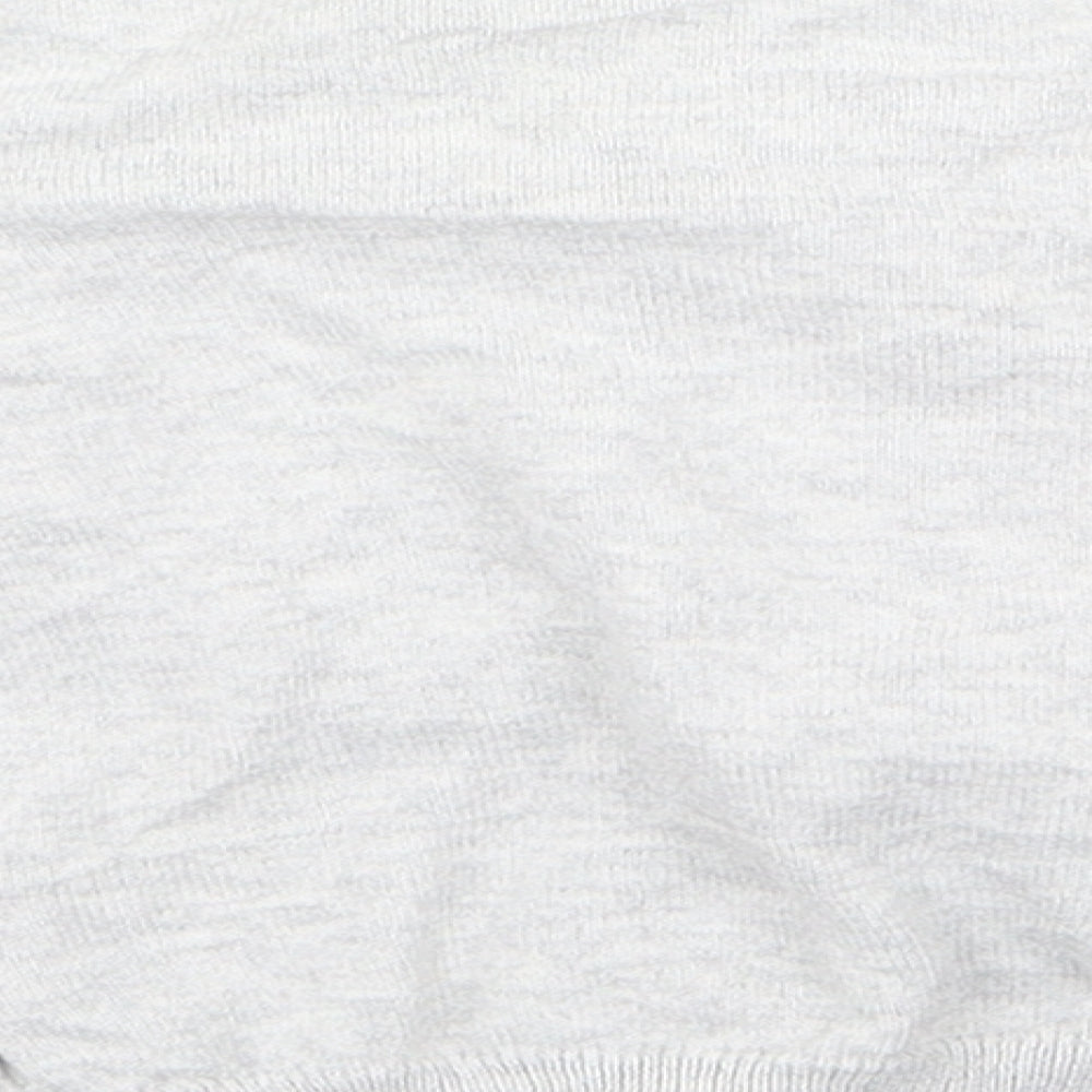 H&M Girls Grey Rayon Pullover Jumper Size 2 Years