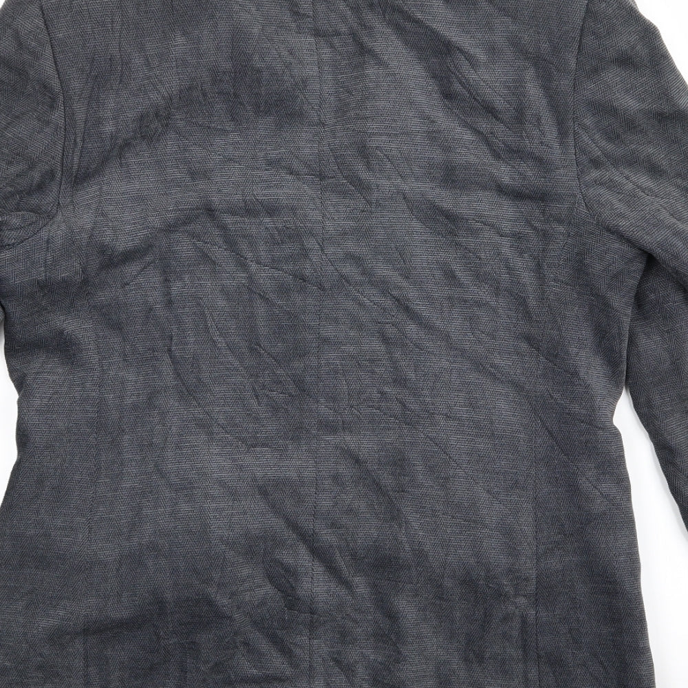 m&s Womens Grey Jacket Size 12
