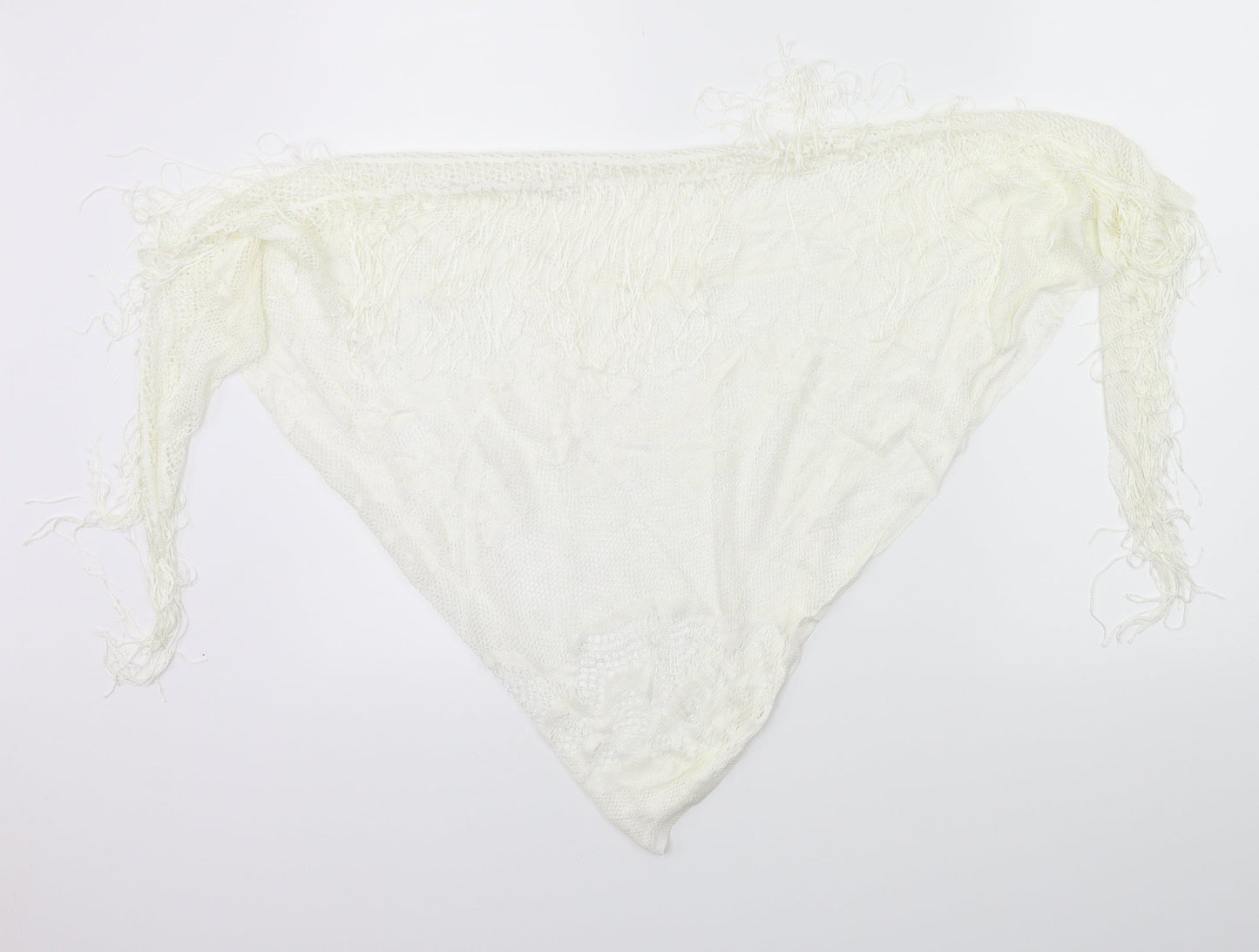 Preworn White Shawl/Wrap