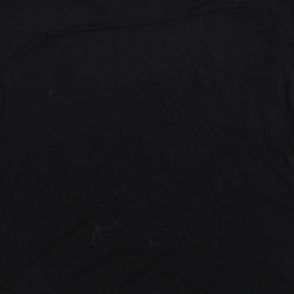 Divided Womens Black Basic T-Shirt Size S