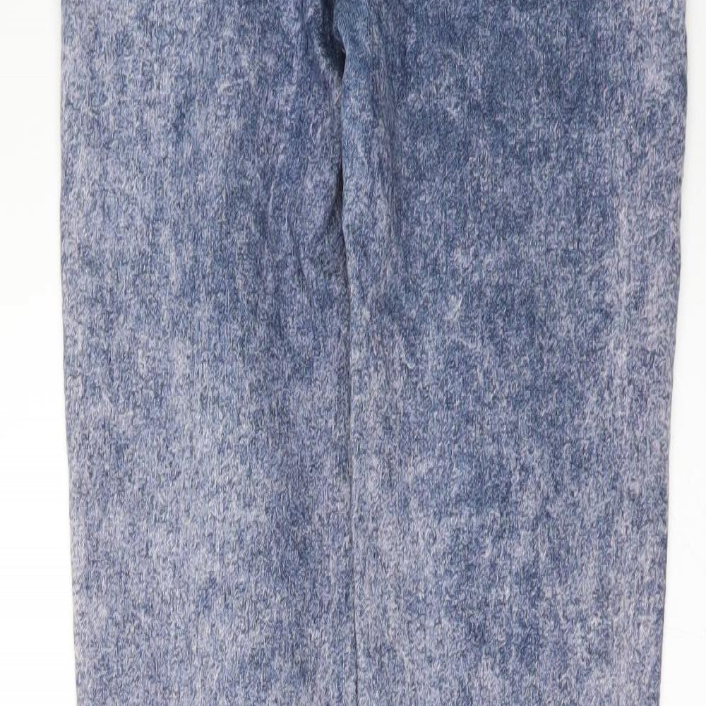 Denim & Co. Womens Blue Denim Skinny Jeans Size 6 L30 in