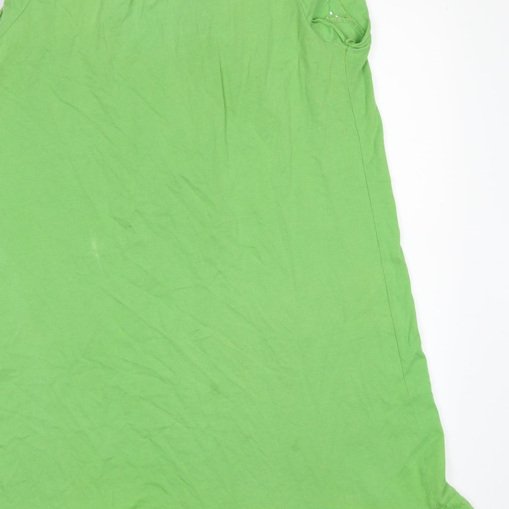 XOYE Womens Green Basic T-Shirt Size M - E