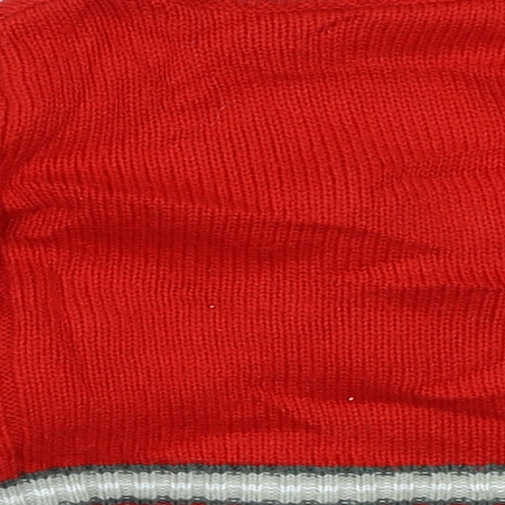TISSAIA Baby Red Knit Cardigan Jumper Size 6-9 Months