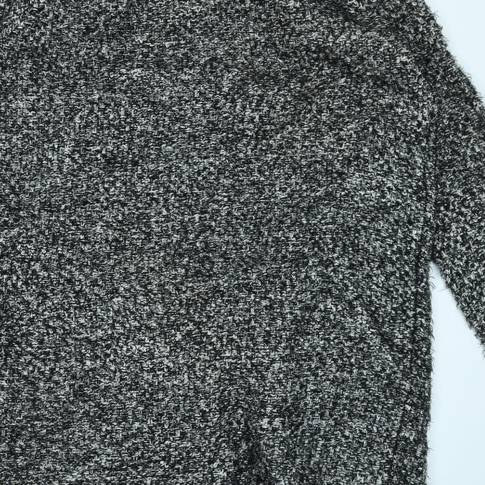 Isle Womens Grey Cardigan Jumper Size S