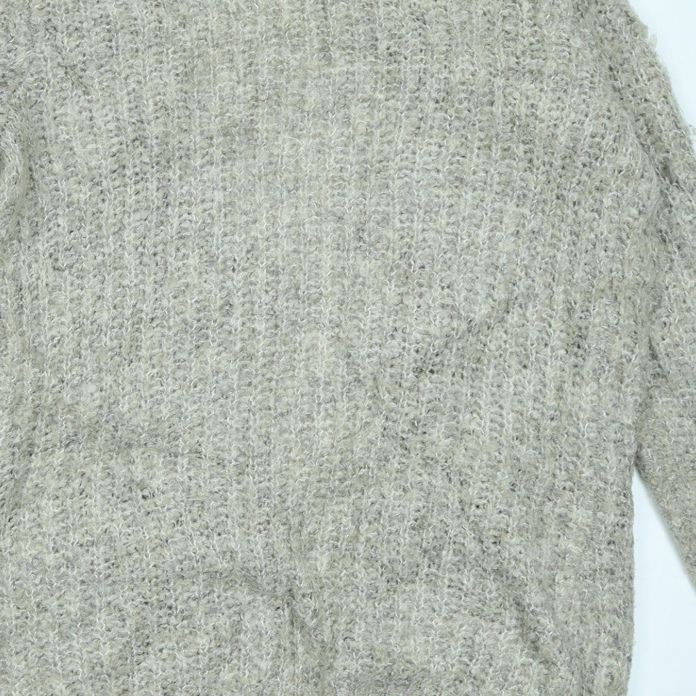 Atmosphere Womens Grey Cardigan Jumper Size 8