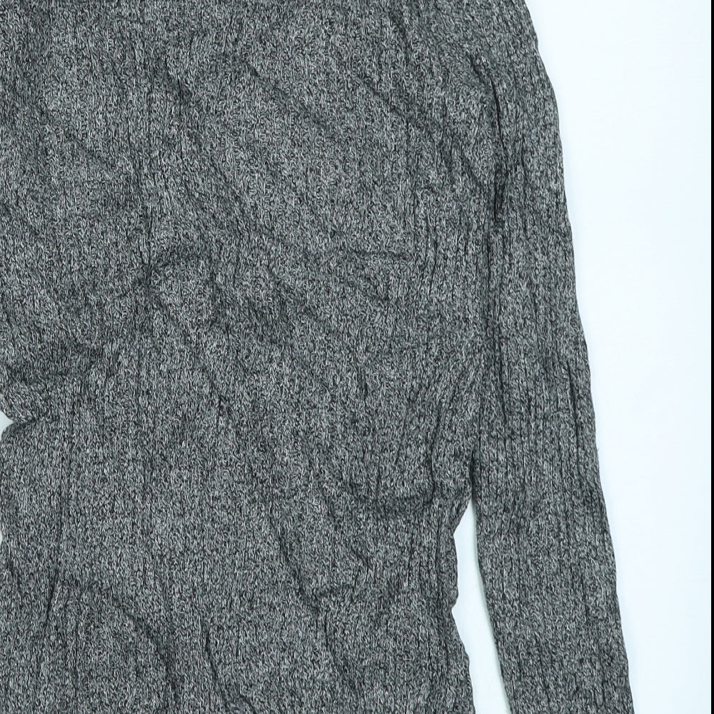 Primark Mens Grey Pullover Jumper Size S