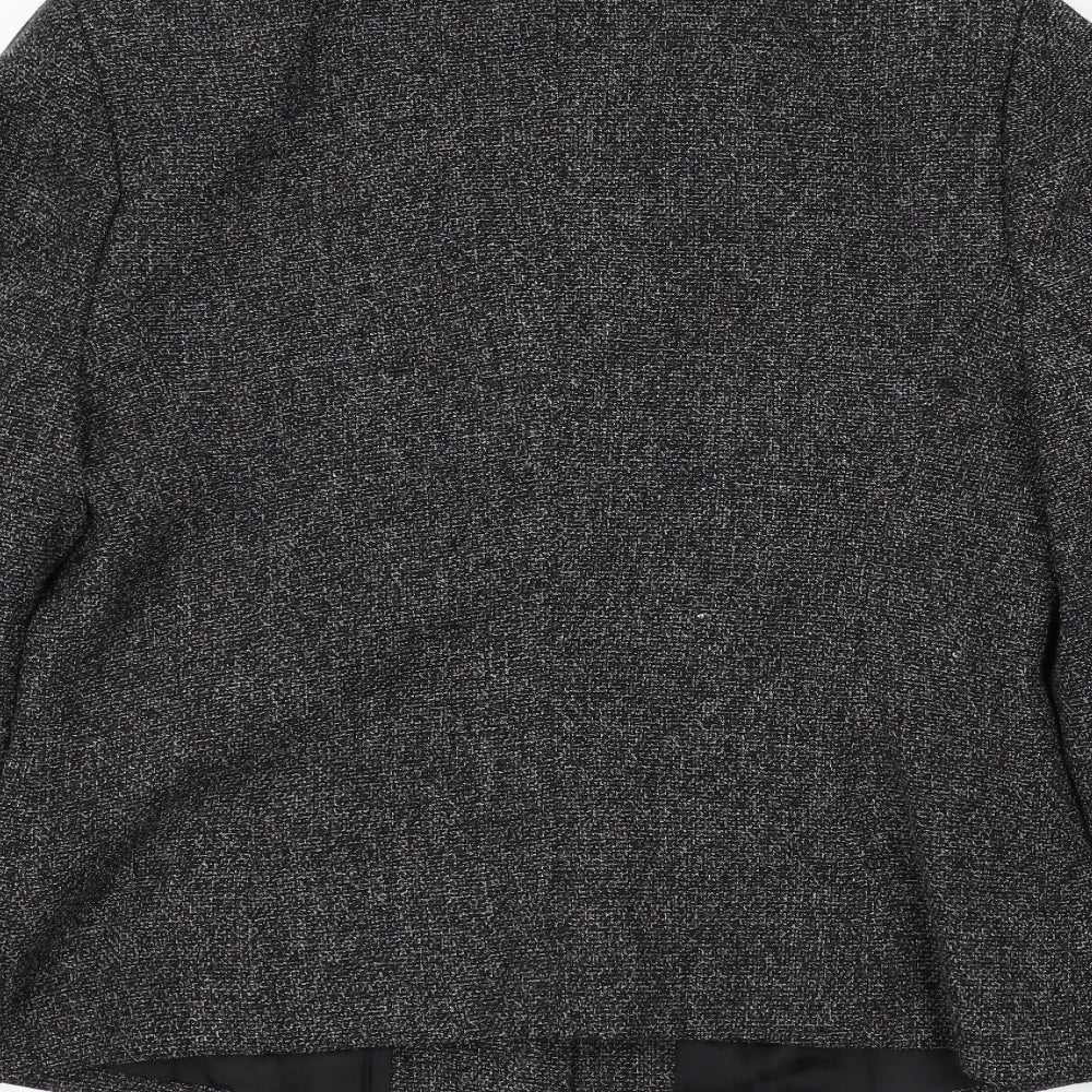 Country Casuals Womens Brown Jacket Blazer Size 12