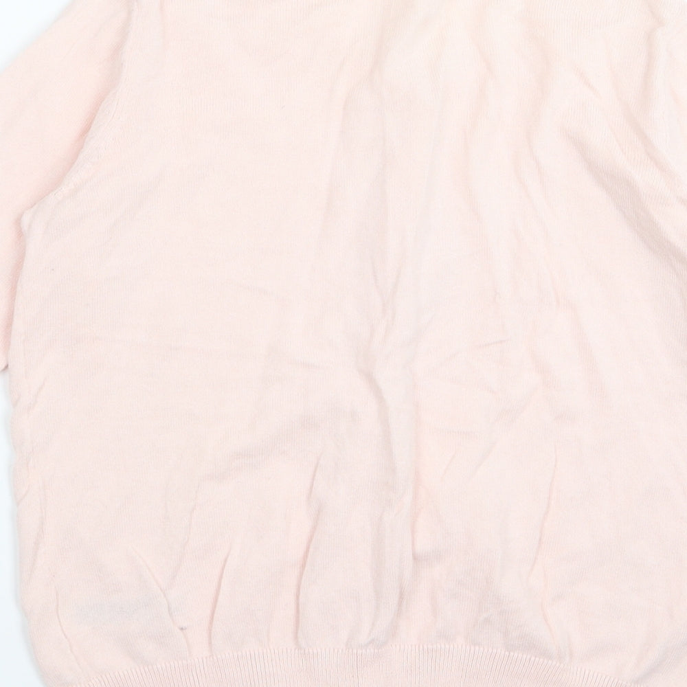 Dorothy Perkins Womens Pink Cardigan Jumper Size 10