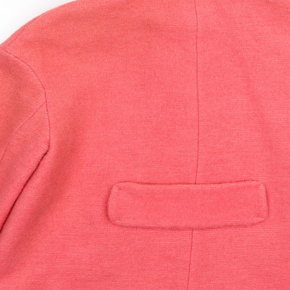 Per Una Womens Pink Jacket Coat Size 12