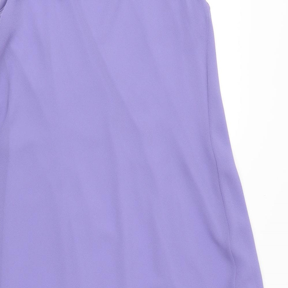 Preworn Womens Purple Shift Size L
