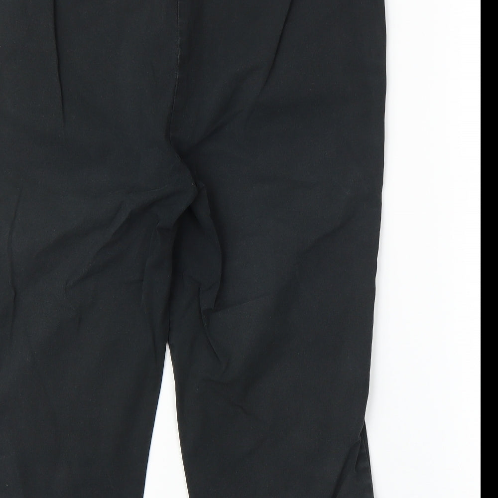 Emreco Womens Black Capri Trousers Size 12