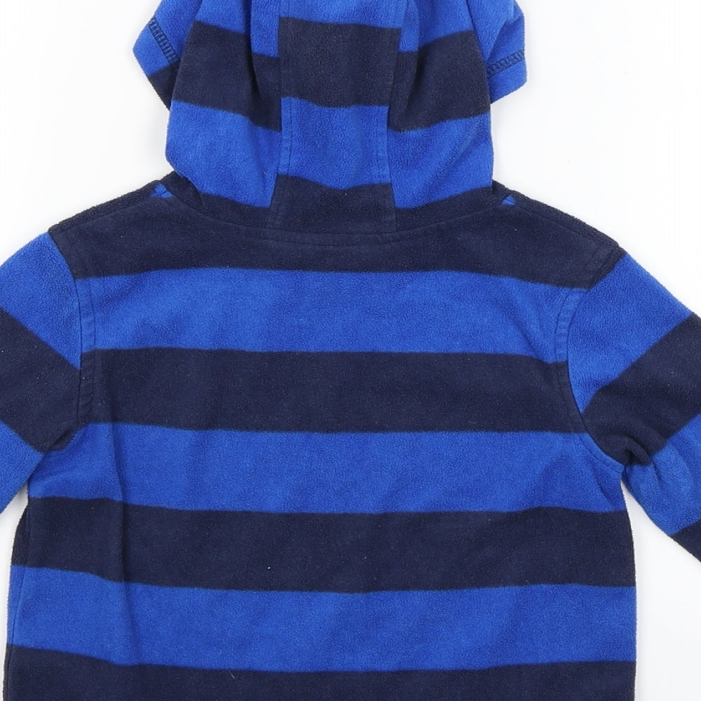 George Baby Blue Striped Pullover Jumper Size 18-24 Months