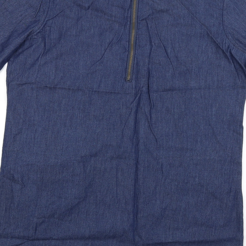 Dorothy Perkins Womens Blue T-Shirt Dress Size 12