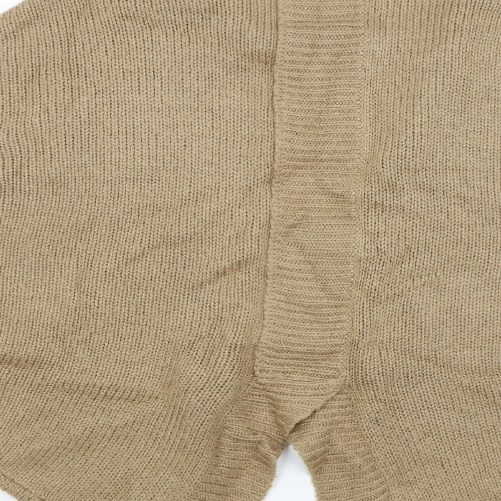 F&F Womens Brown Cardigan Jumper Size 12