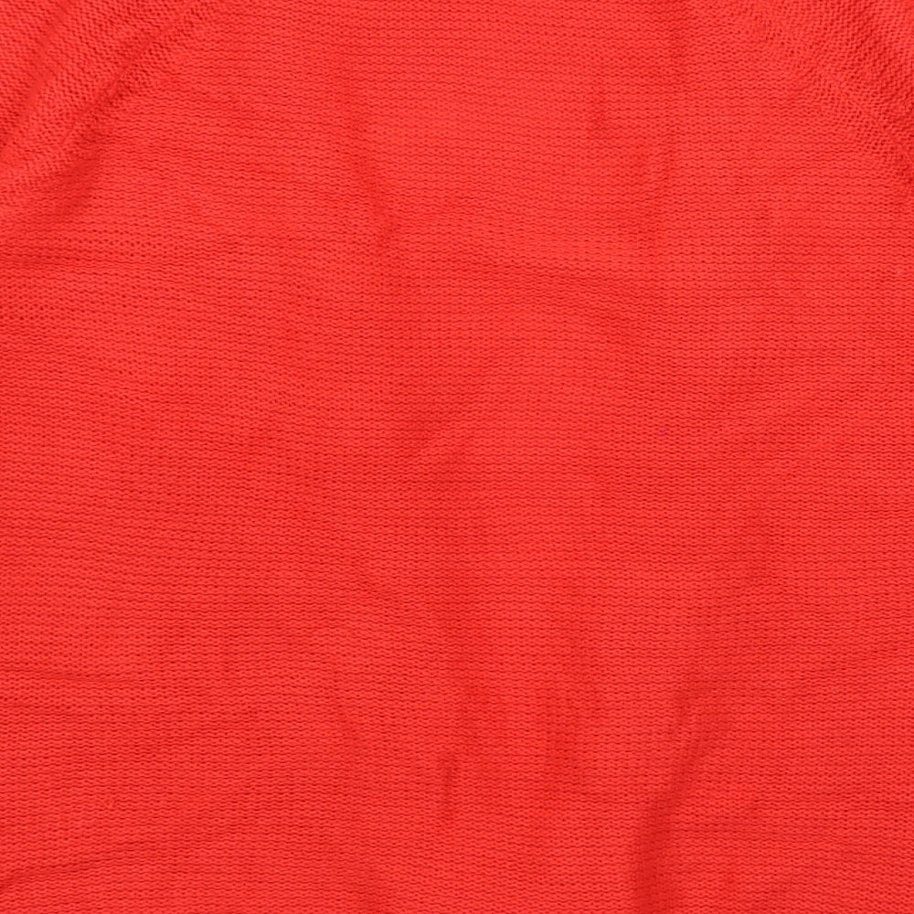 F&F Womens Red Wrap Jumper Size 14