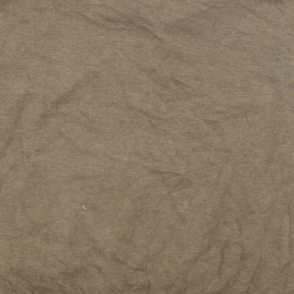 Peacocks Mens Brown Pullover Jumper Size M