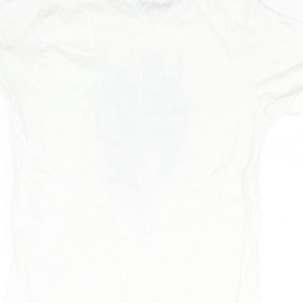 urban utlaws Girls White Basic T-Shirt Size 11-12 Years