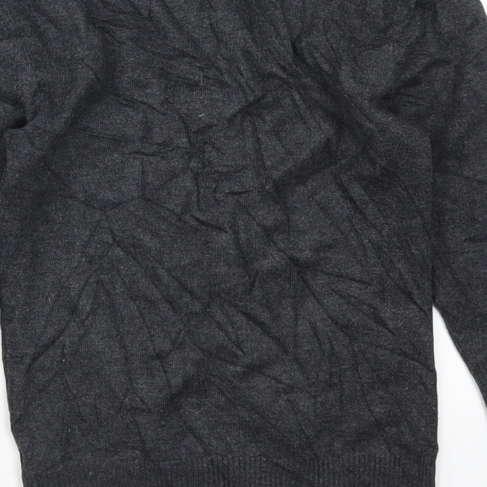 New Look Womens Grey Pullover Jumper Size 8