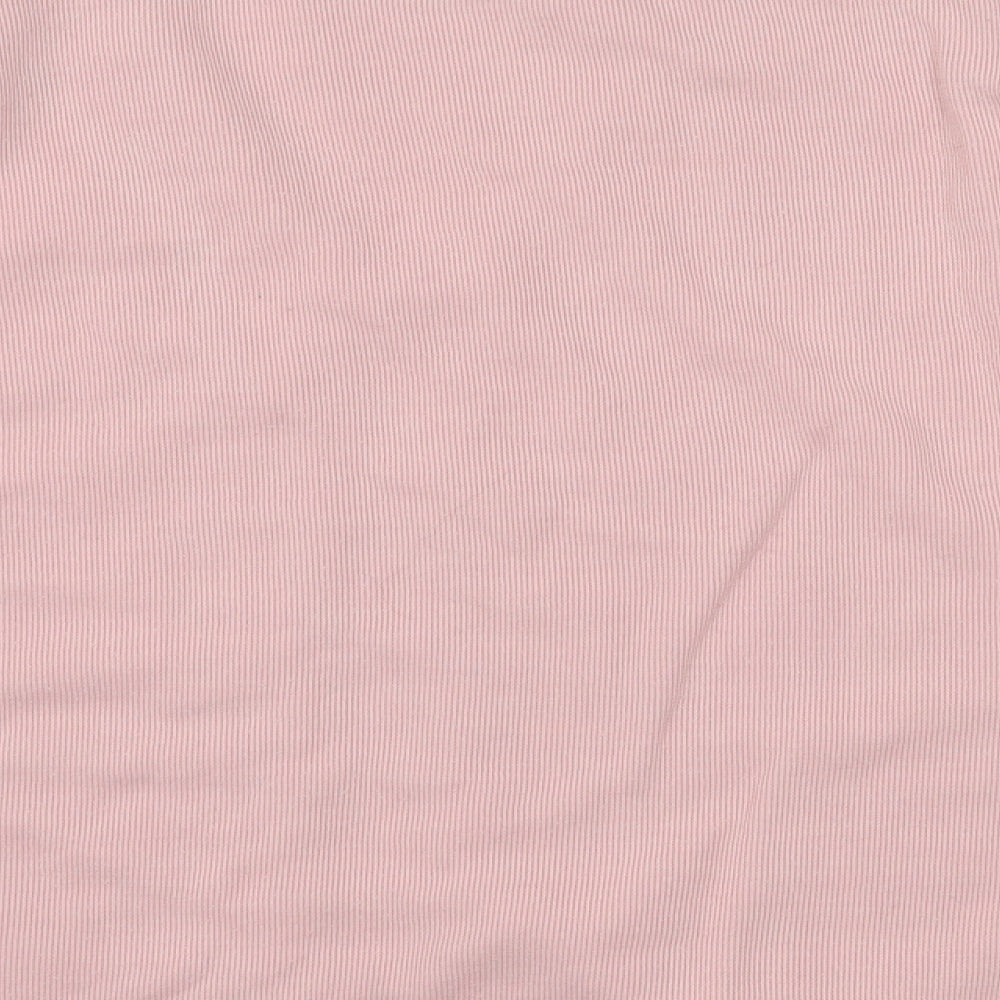 Bonmarché Womens Pink Knit Pullover Jumper Size L