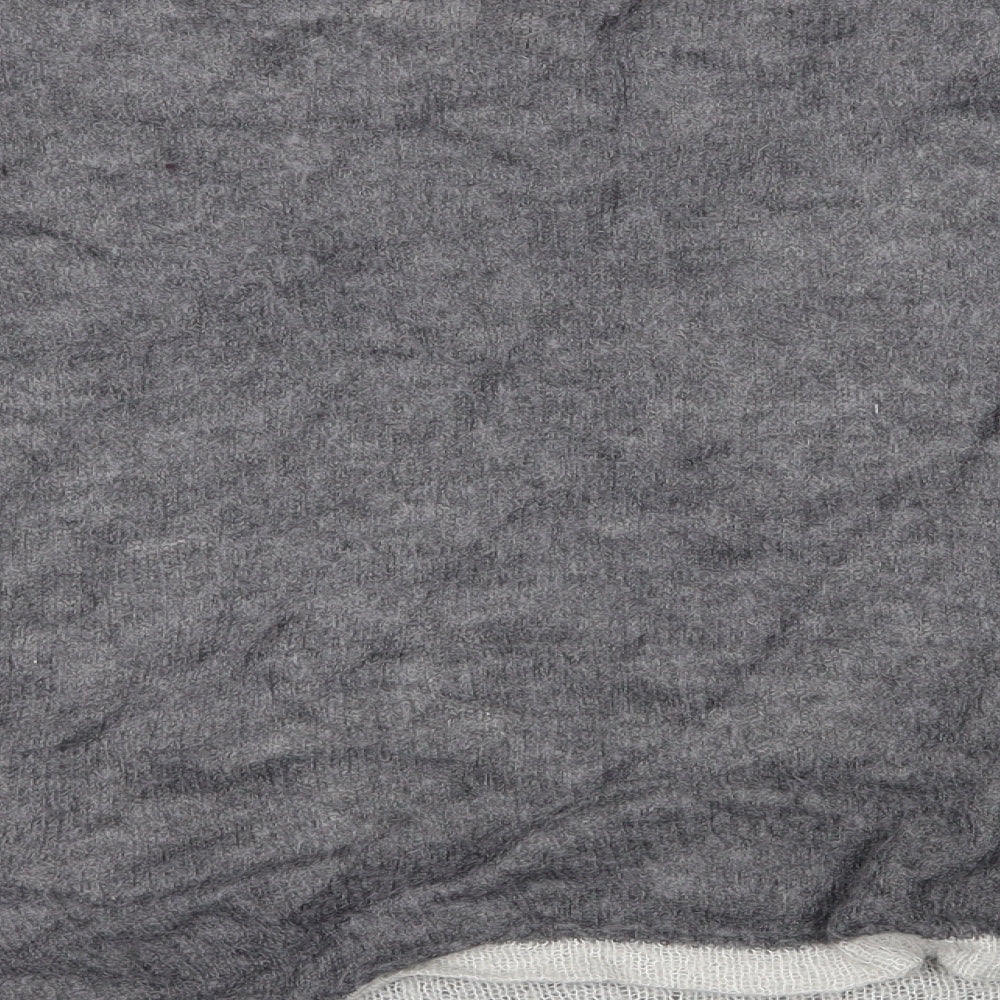 Coercion Womens Grey Knit Pullover Jumper Size M