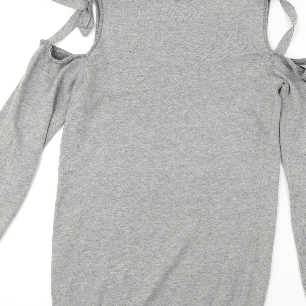 NEXT Womens Grey Pullover Jumper Size 8