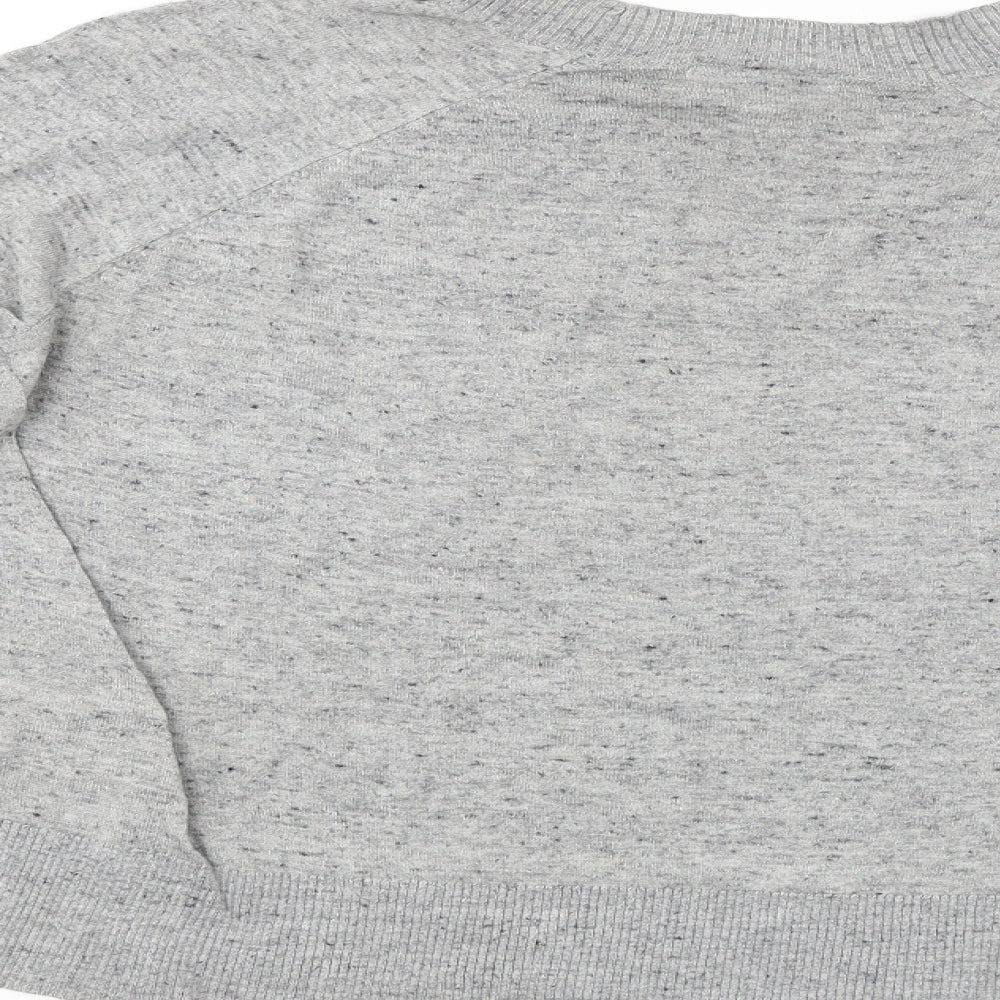 H&M Womens Grey Pullover Jumper Size M