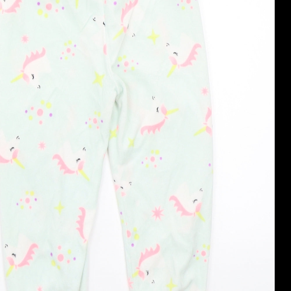 Primark Girls Green Capri Pyjama Pants Size 3-4 Years
