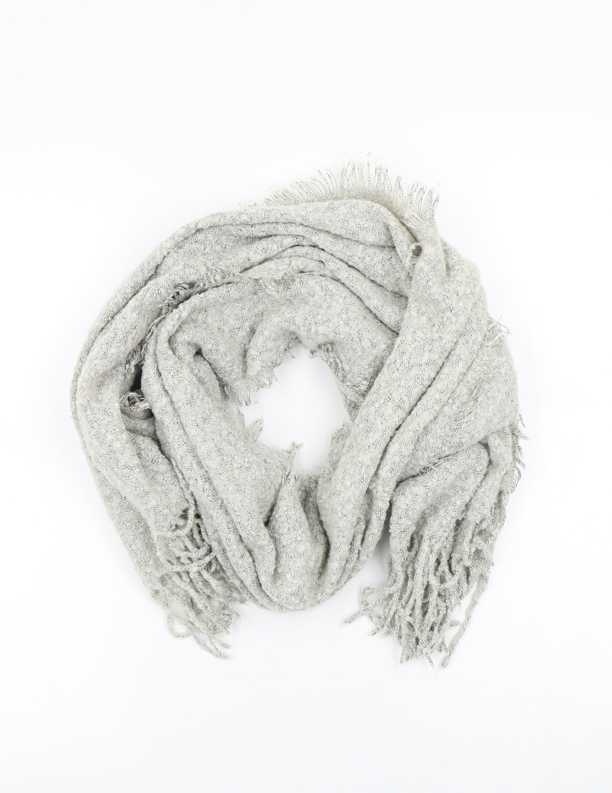 Preworn Womens Grey Scarf
