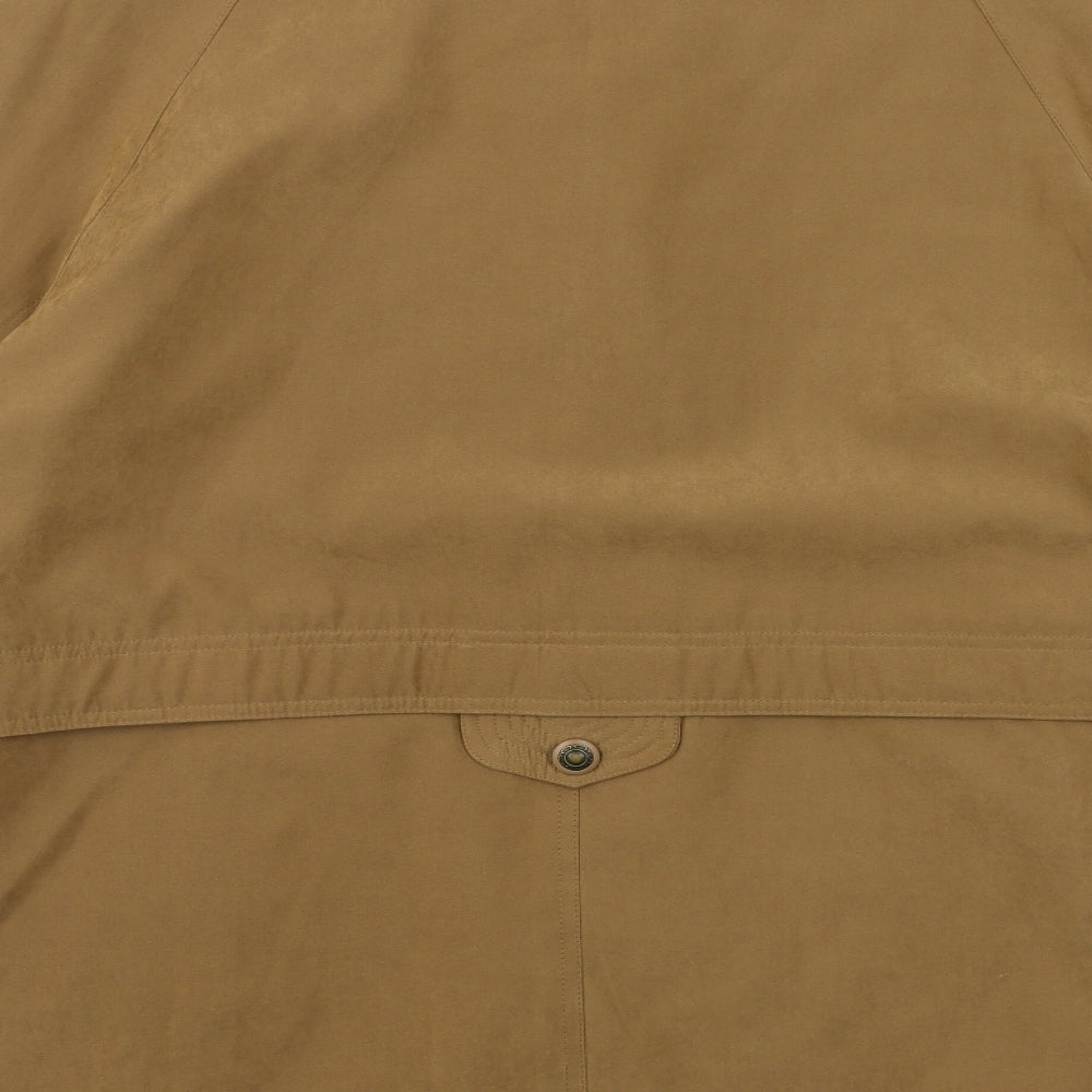 Preworn Womens Brown Overcoat Coat Size 18