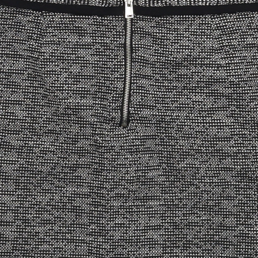 Papaya Womens Grey Mini Skirt Size 10