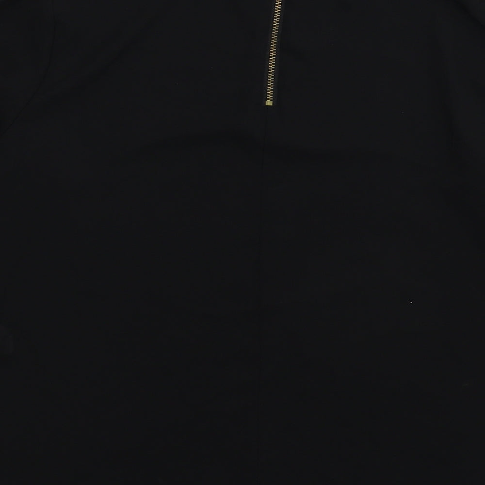 Atmosphere Womens Black Basic Blouse Size 10