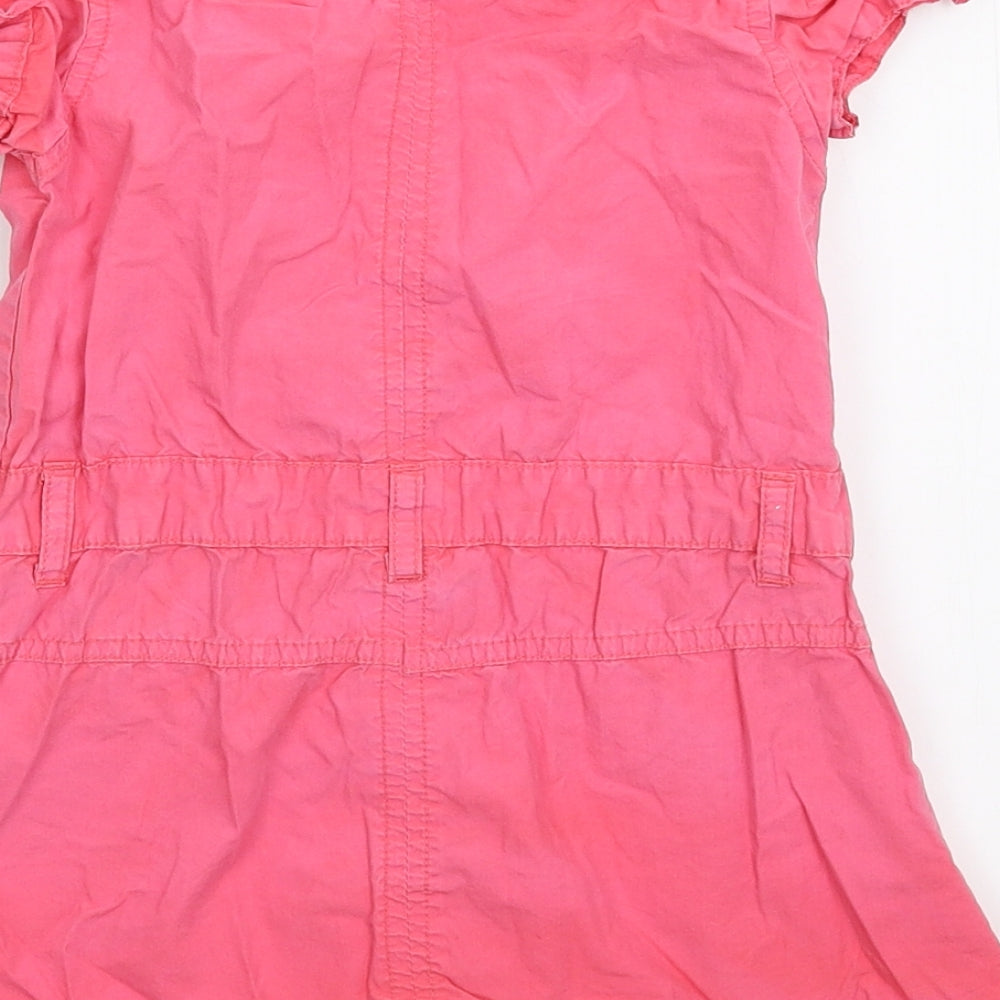 Earlydays Girls Pink Shirt Dress Size 18-24 Months