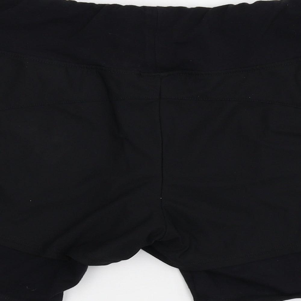 Preworn Womens Black Sweat Shorts Size 28
