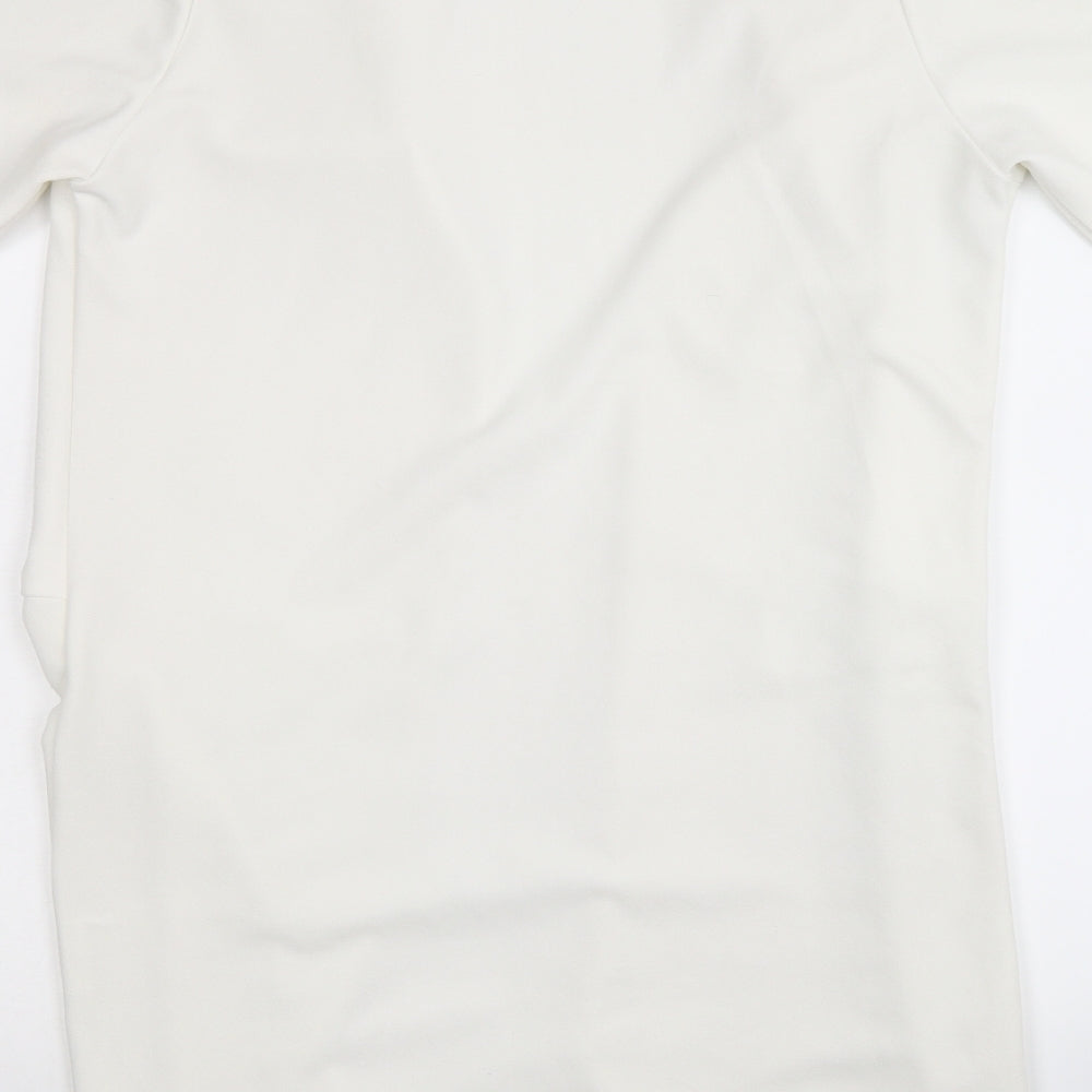 Misspap Womens White Jacket Size 8