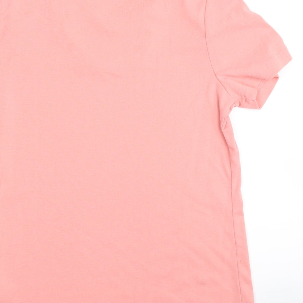 Bonmarché Womens Pink Basic T-Shirt Size M