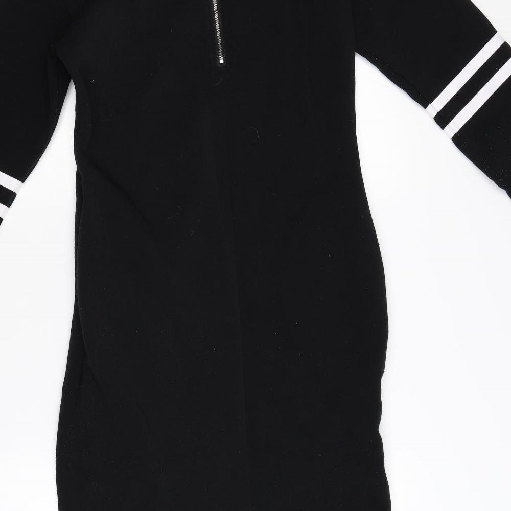 Preworn Womens Black Jumper Dress Size S
