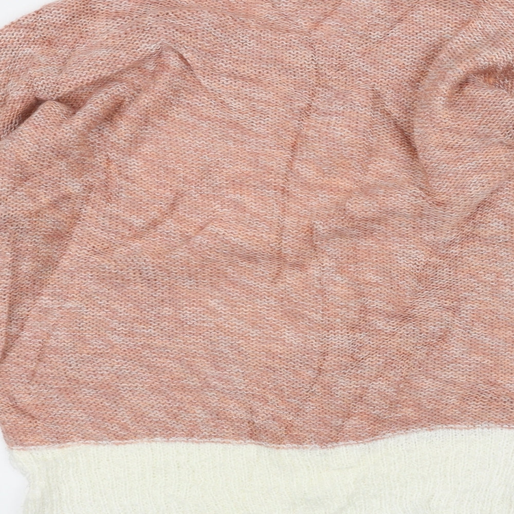 Preworn Womens Pink Pullover Jumper Size 10