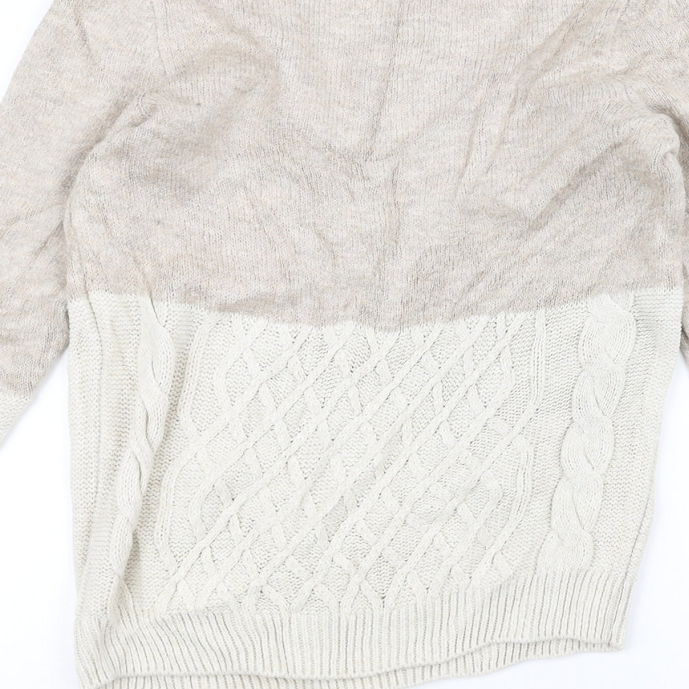 George Womens Brown Pullover Jumper Size 8