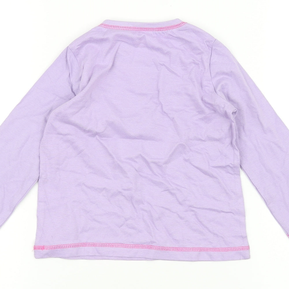Studio Girls Purple Basic T-Shirt Size 2-3 Years - Cat