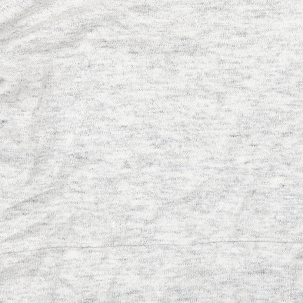 New Look Womens Grey Pullover Jumper Size 8