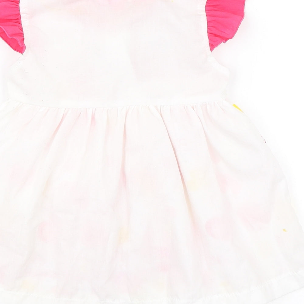 Baby C Baby Pink Shift Size 12-18 Months - Hearts