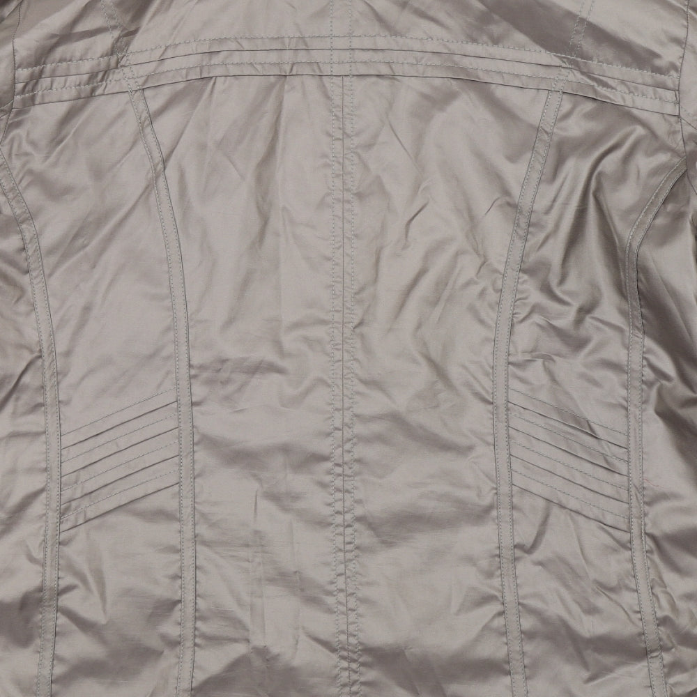 Opal Womens Brown Jacket Size 18