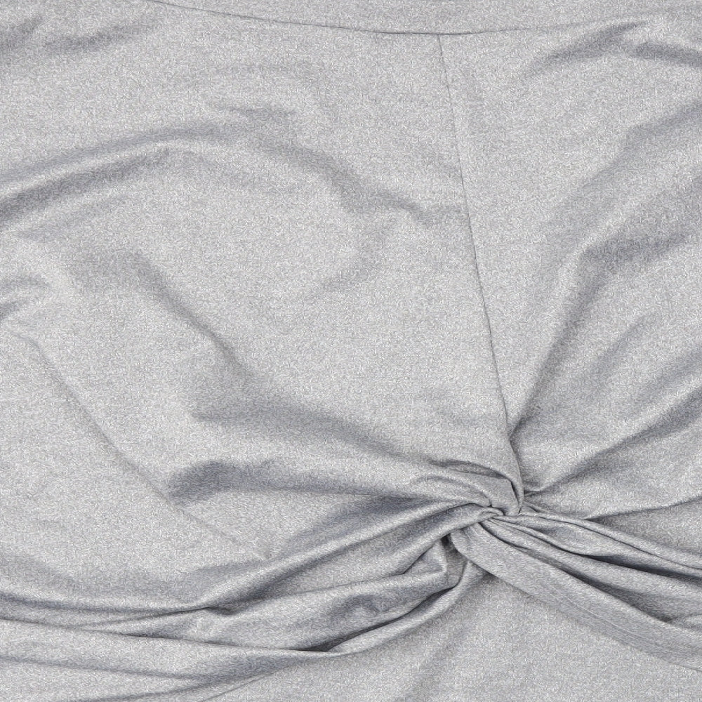 SheIn Womens Grey Pullover Sweatshirt Size 4XL