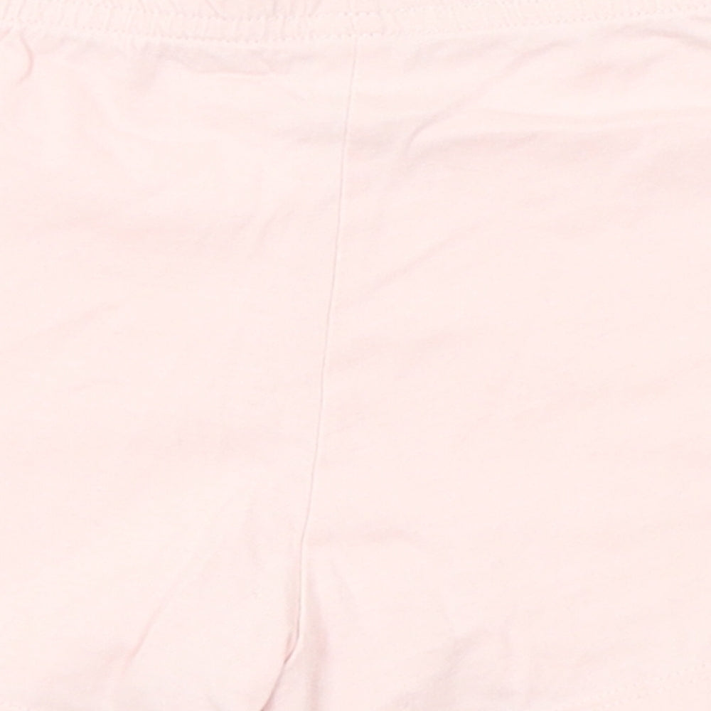 George Girls Pink Sleep Shorts Size 2-3 Years - elastic waist