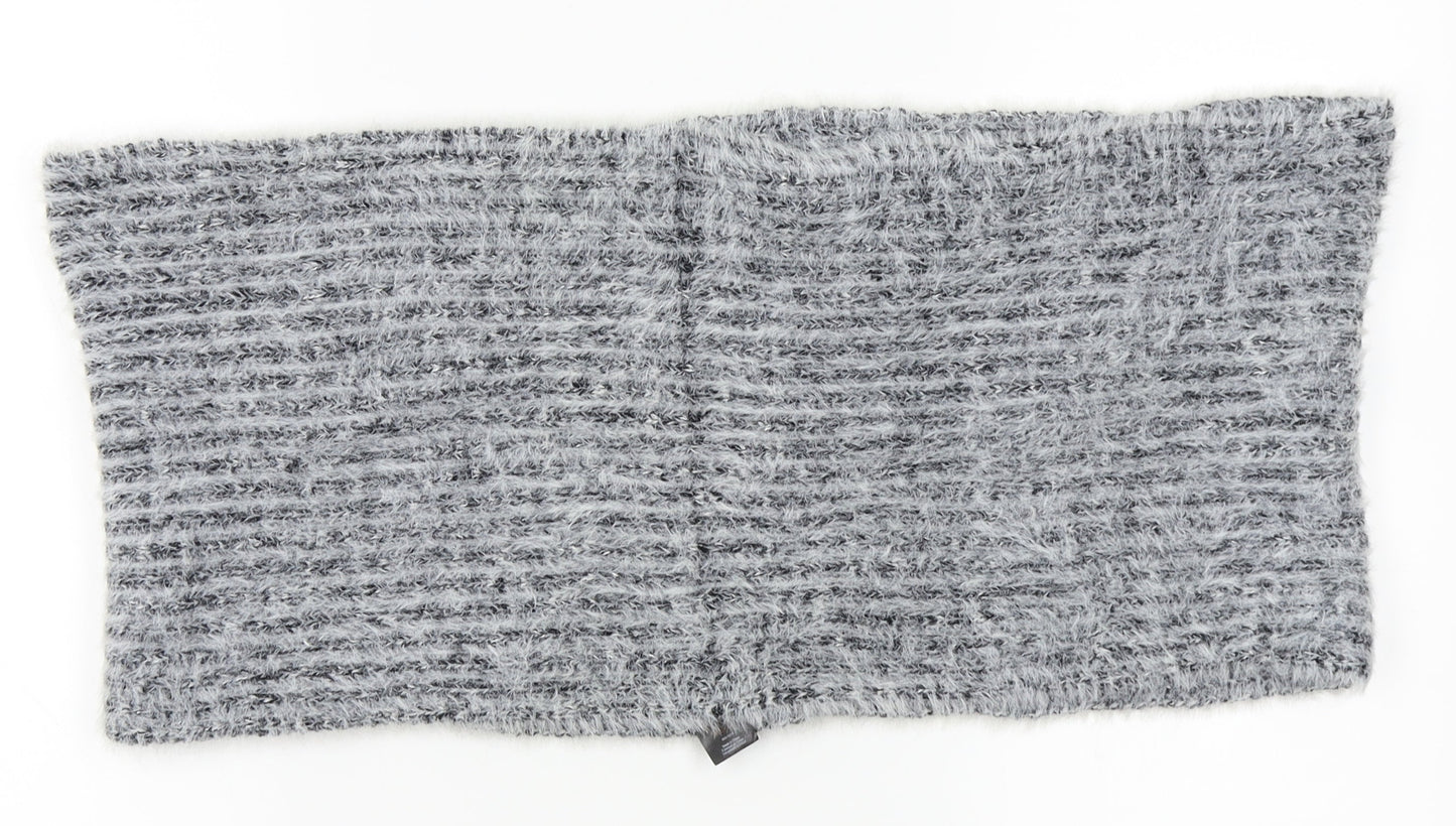 F&F Womens Grey Shawl/Wrap - elastic