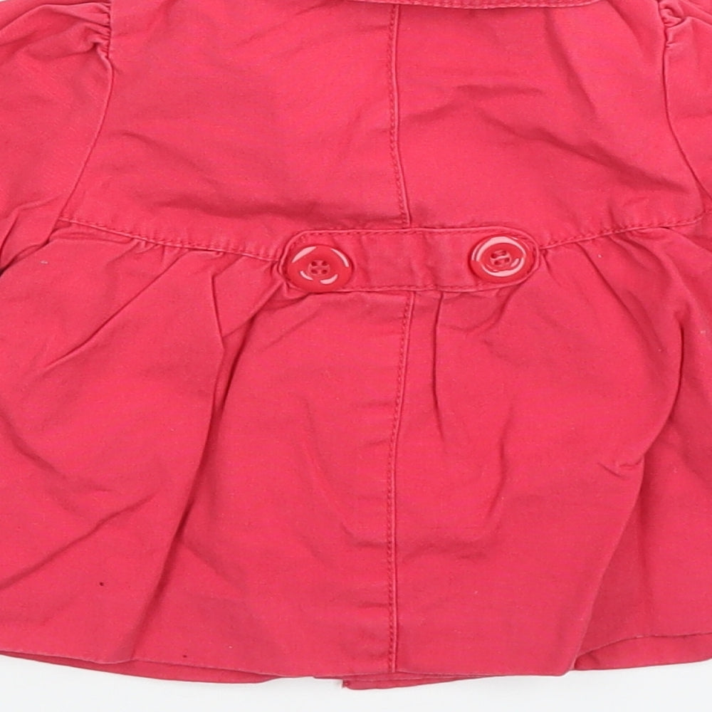 Matalan Girls Pink Jacket Size 3-6 Months