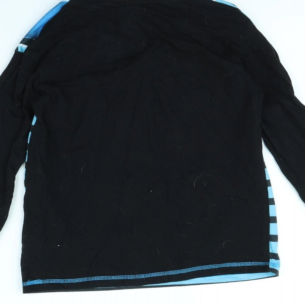 Preworn Boys Black Basic T-Shirt Size 9 Years - Batman