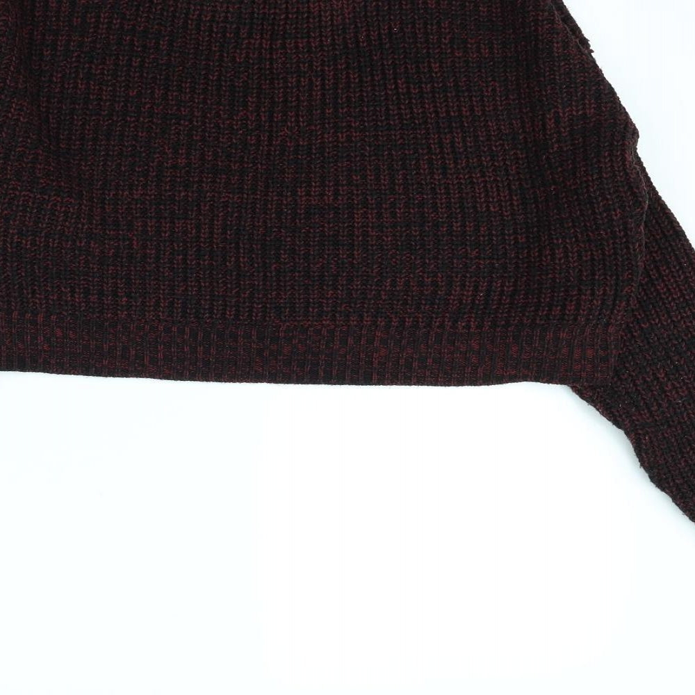 New Look Girls Red Pullover Jumper Size 12 Years