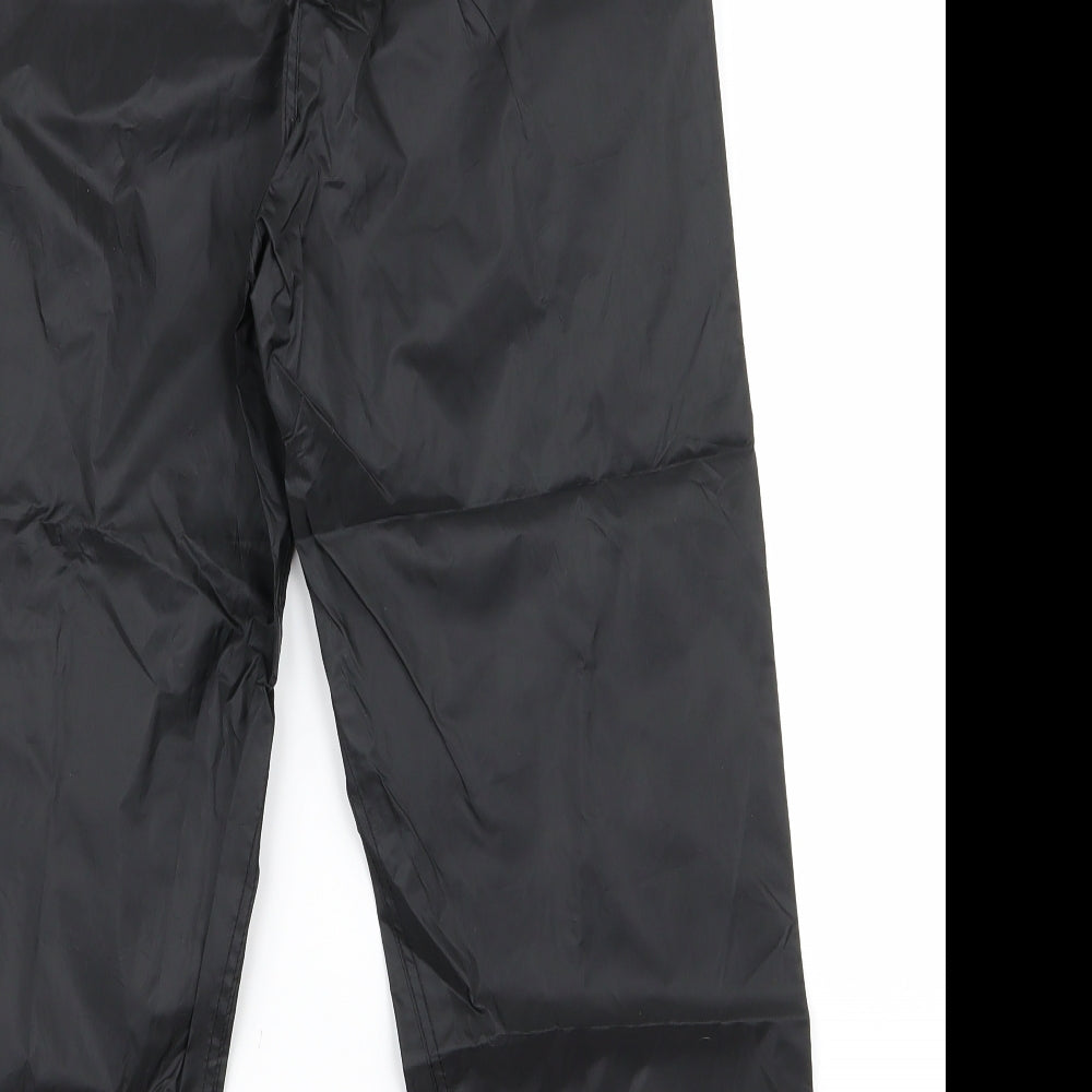 Preworn Womens Black Trousers Size 10 L22 in