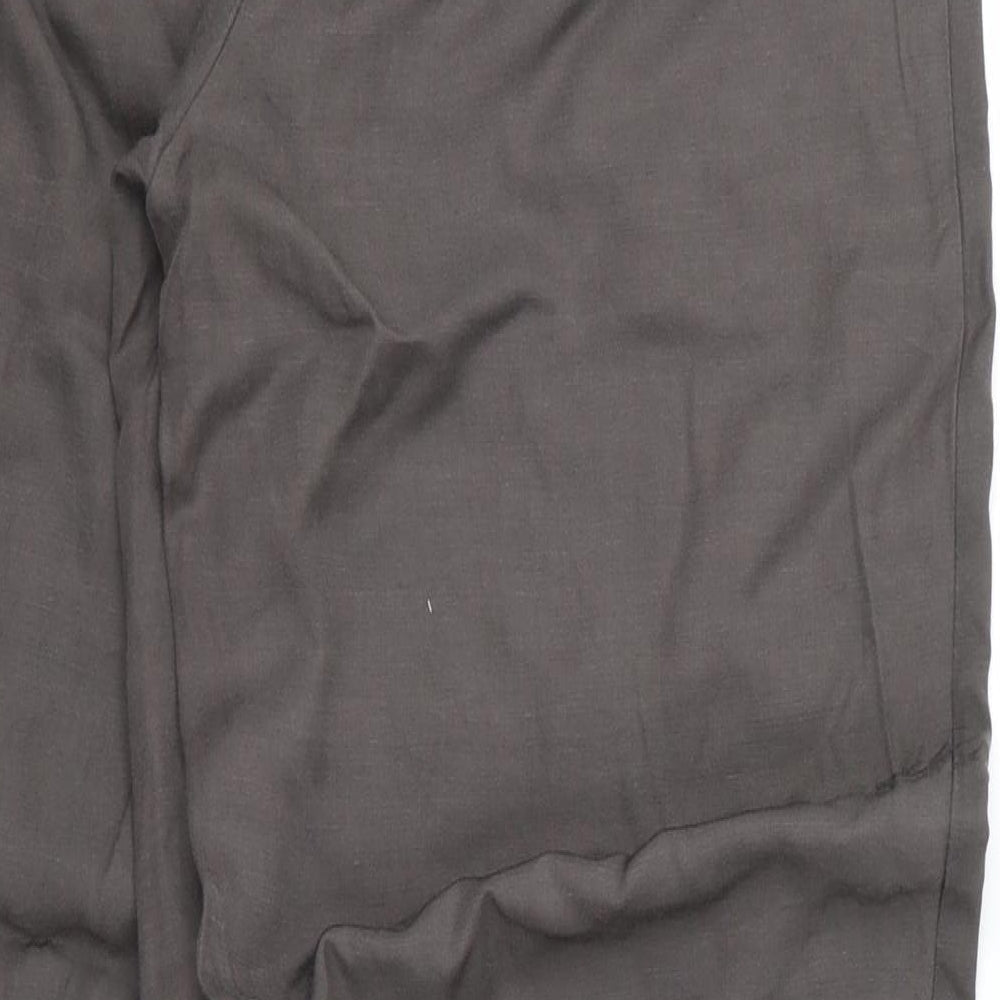Topshop Womens Brown Trousers Size 12 L26 in